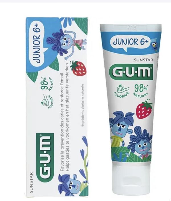 зубна паста-гель GUM дитяча  6+ Junior  50мл