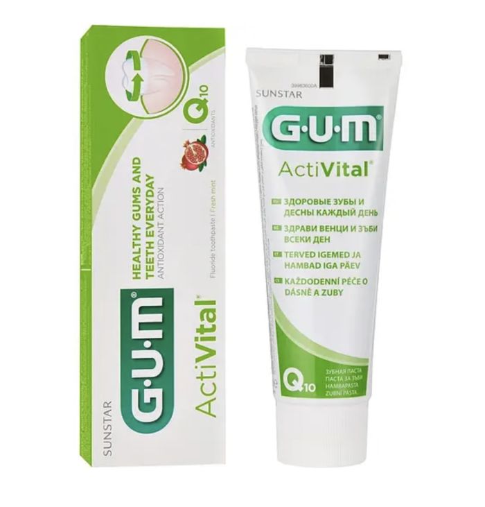 зубна паста  GUM  Активітал 75мл